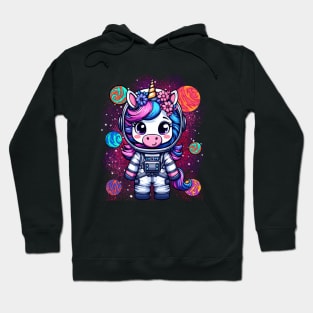 Unicorn Astronaut Hoodie